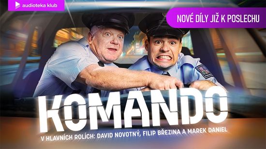 Audioseriál Komando - poslouchejte 1. díl zdarma