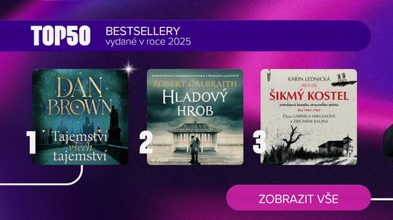 TOP50 Bestsellerové novinky roku 2025