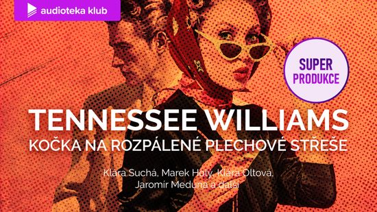 Audiokniha Kočka na rozpálené plechové střeše