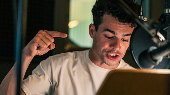 foto z natáčení audioseriálu Šestinedělí