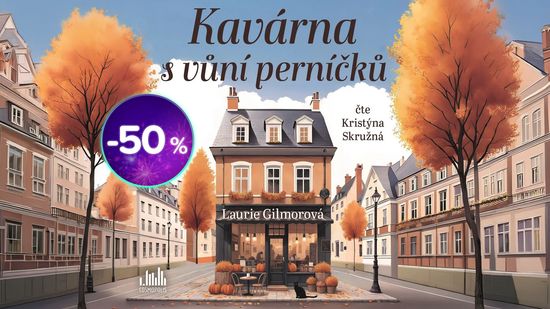 Audiokniha Kavárna s vůní perníčků jen za 199 Kč