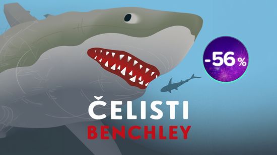 Audiokniha Čelisti jen za 199 Kč