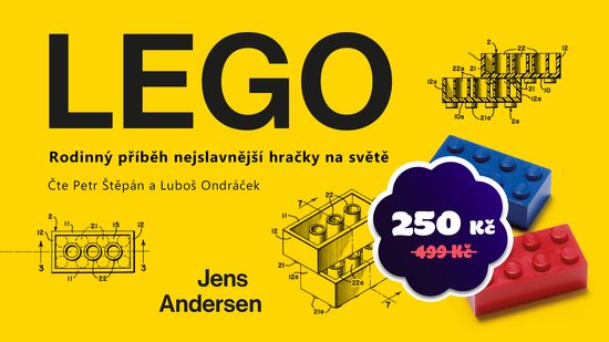 Audiokniha Lego s 50% slevou
