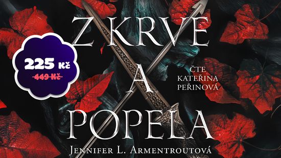 Audiokniha Z krve a popela s 50% slevou