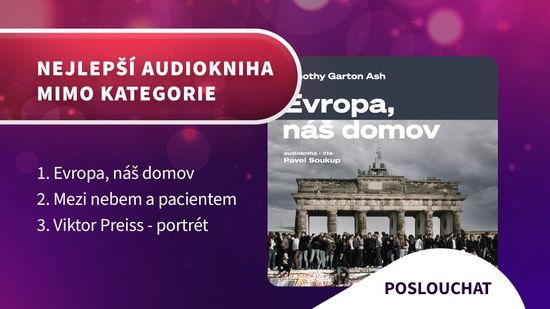 Nejlepší audiokniha mimo kategorie - Evropa, náš domov