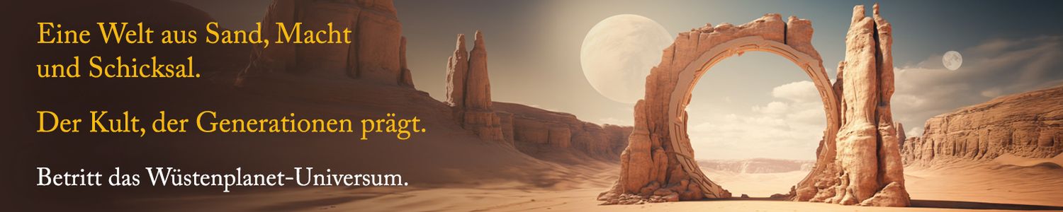 Die Kultbuchreihe "Der Wüstenplanet" von Frank Herbert