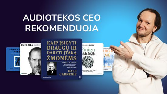Audiotekos CEO rekomendacijos