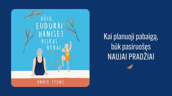 Naujiena audioknyga Ačiū, Eudorai Haniset viskas gerai