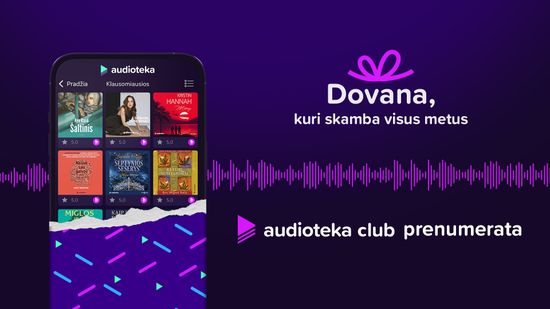 Audioteka Club prenumeratos dovanų kuponai