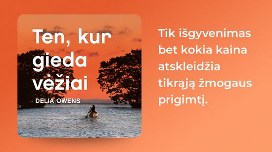 Naujiena audioknyga Ten, kur gieda vėžiai