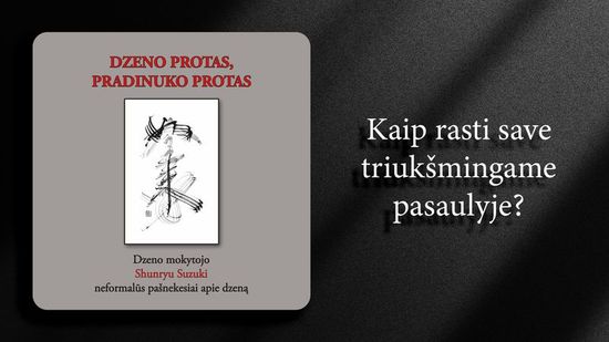 Naujiena audioknyga DZENO PROTAS, PRADINUKO PROTAS