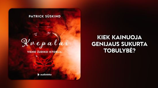Naujiena audioknyga Kvepalai