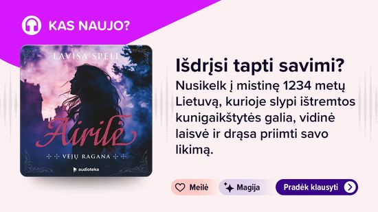 Audioknyga AIRILĖ. Vėjų ragana