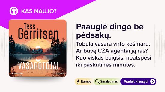 Naujiena audioknyga VASAROTOJAI