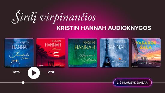Kristin Hannah audioknygos