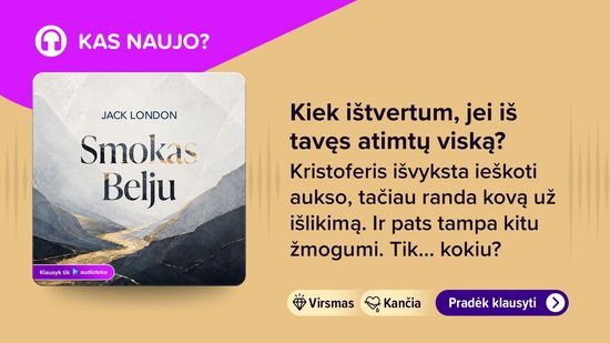 Naujiena audioknyga SMOKAS BELJU