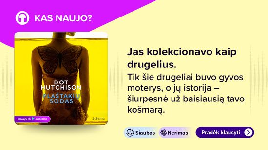 Naujiena audioknyga PLAŠTAKIŲ SODAS