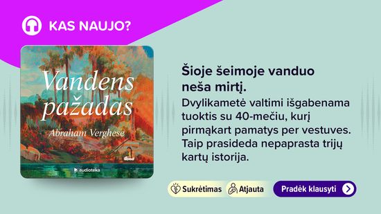 Naujiena audioknyga VANDENS PAŽADAS