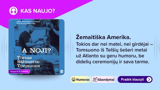 Naujiena audioknyga A NOJI?