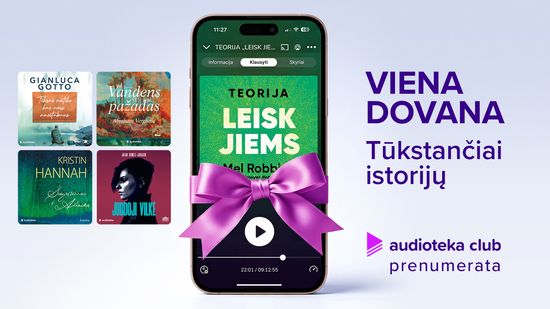 Audioteka Club prenumeratos dovanų kuponai