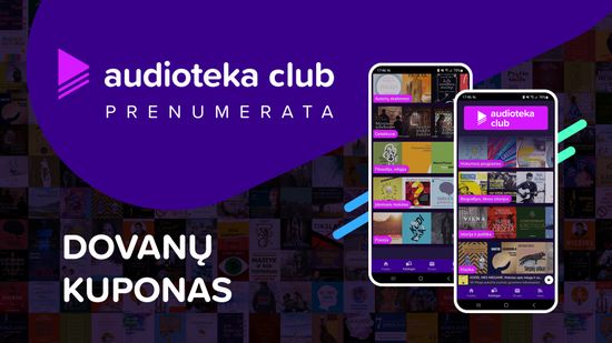 Audioteka Club prenumeratos dovanų kuponai