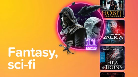 Fantasy a sci-fi - 50 %