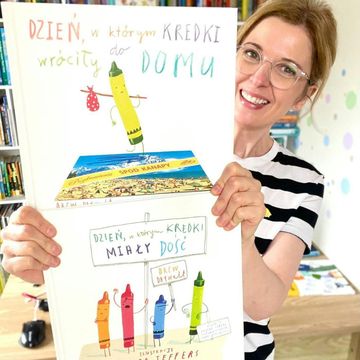 ”Dzień, w którym kredki miały dość” i „Dzień, w którym kredki wróciły do domu”. Książki dla dzieci 3-7 lat audiobook, Anna Jankowska