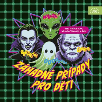 Záhadné případy pro děti audiobook, Alan Piskač, Jaroslav Major