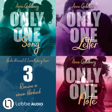 Only One Song | Only one Letter | Only One Note - 3 Romane in einem Hörbuch! (Ungekürzt) audiobook, Anne Goldberg