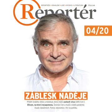 Reportér duben 2020 audiobook, Reportér