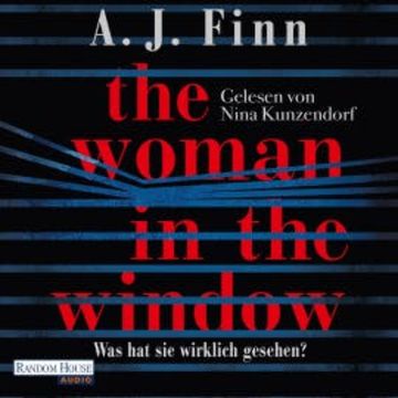 The Woman in the Window - Was hat sie wirklich gesehen?, A. J. Finn
