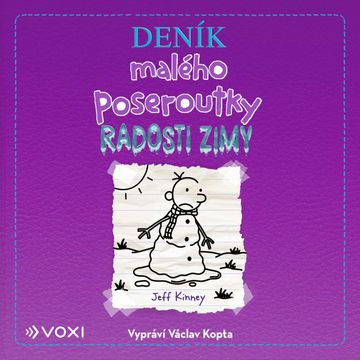 Deník malého poseroutky 13 – Radosti zimy audiobook, Jeff Kinney