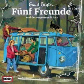 Folge 101: Fünf Freunde und der vergessene Schatz audiobook, Katja Brügger
