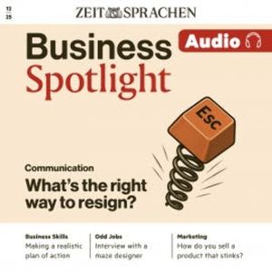 Business Englisch lernen Audio – What's the right way to resign?, Melita Cameron-Wood