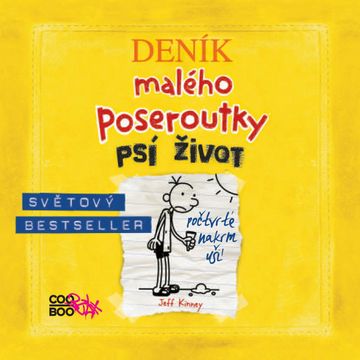 Deník malého poseroutky 4 - Psí život audiobook, Jeff Kinney