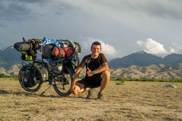 Marek Balicki: Kolem světa na skládacím kole, vlastní lodi i motorce audiobook, Matouš Vinš