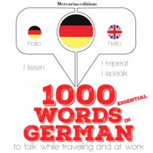 1000 essential words in German, JM Gardner