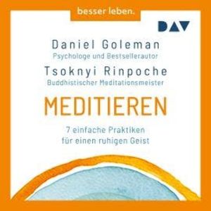 Meditieren. 7 einfache Praktiken für einen ruhigen Geist (Ungekürzt), Daniel Goleman, Tsoknyi Rinpoche