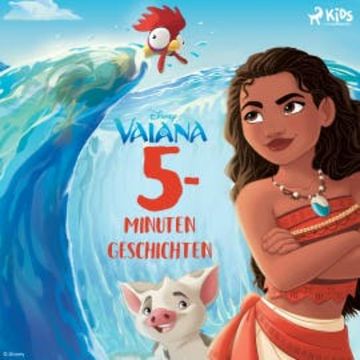 Disney 5 Minuten Geschichten - Vaiana audiobook, Disney
