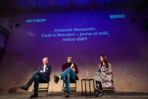 Ivan Trojan a Erik Tabery: Češi a Slováci si politicky nikdy nebyli dál, společensky je to naopak, Andrea Procházková, Erik Tabery