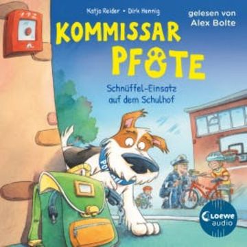 Kommissar Pfote (Band 3) - Schnüffel-Einsatz auf dem Schulhof audiobook, Katja Reider