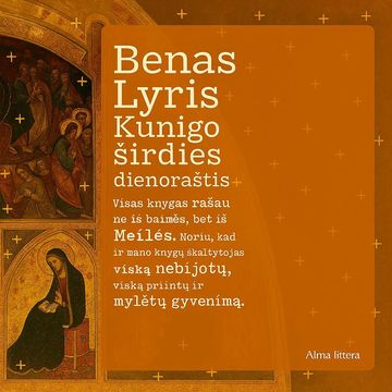 KUNIGO ŠIRDIES DIENORAŠTIS audiobook, Benas Lyris