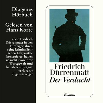 Der Verdacht audiobook, Friedrich Dürrenmatt
