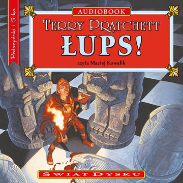 Łups! audiobook, Terry Pratchett