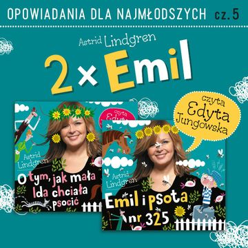 2 x Emil cz. 1 audiobook, Astrid Lindgren