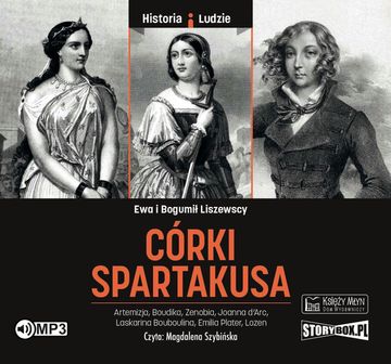 Córki Spartakusa audiobook, Bogumił Liszewski, Ewa Liszewska