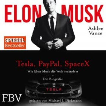Elon Musk audiobook, Ashley Vance