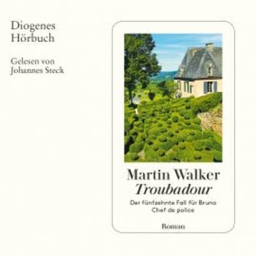 Troubadour audiobook, Martin Walker