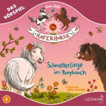 Die Haferhorde - Schmetterlinge im Ponybauch (Hörspiel zu Band 4) audiobook, Suza Kolb