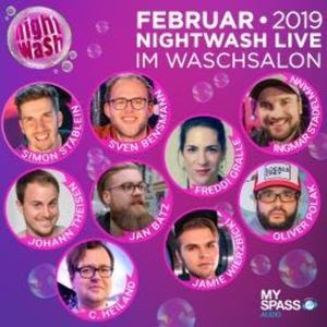 NightWash Live, Februar 2019, Bätz, C. Heiland, Freddi Gralle, Ingmar Stadelmann, Jamie Wierzbicki, Johann Theisen, Oliver Polak, Simon Stäblein, Sven Bensmann